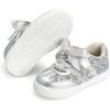 image:imageFelix amp Flora ToddlerLittle Kid Girls Running Shoes Glitter Sneakers Princess Fashion Casual Sports ShoesBs833silver