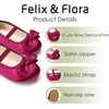 image:imageFelix amp Flora Toddler Flower Girl Dress Shoes  Girl Ballet Flats Party School Shoes WeddingBf27burgundy